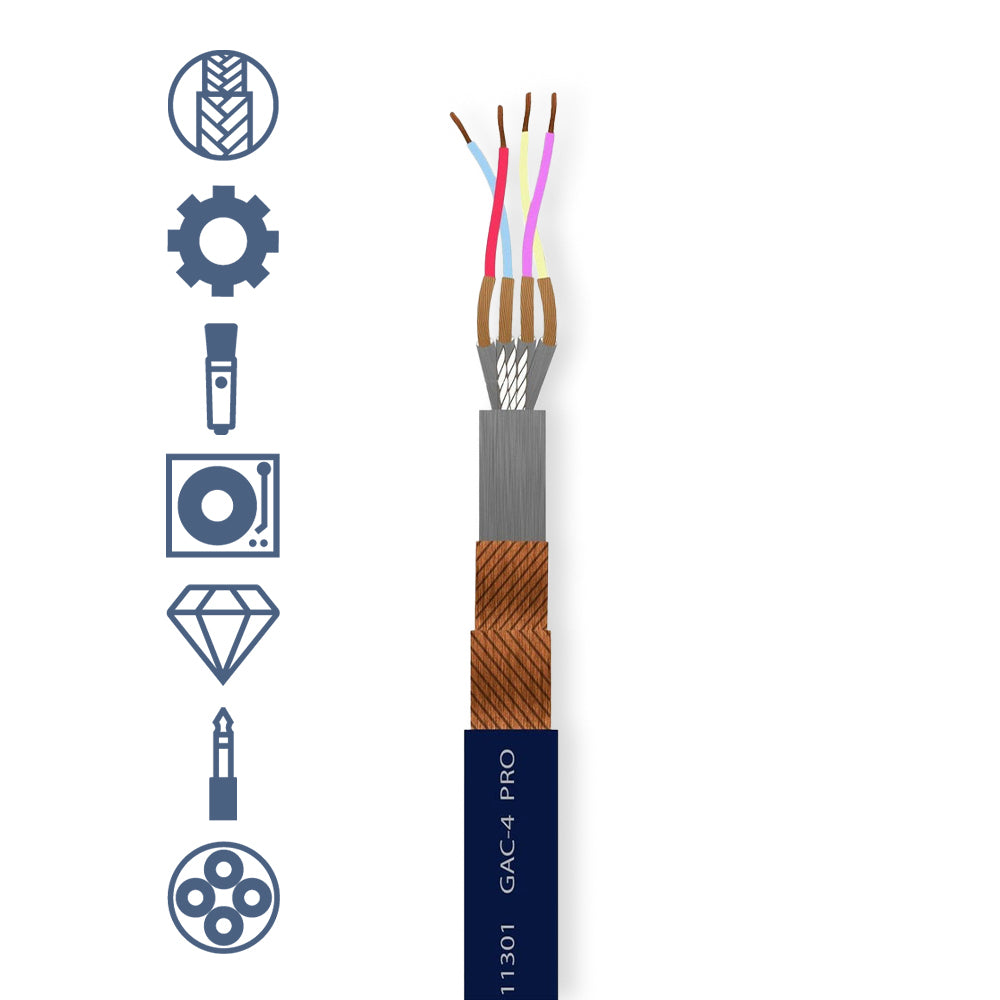 11301 GAC-4 BALANCED AUDIO CABLE – Gotham Audio