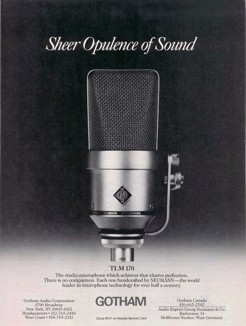 Neumann TLM 170 