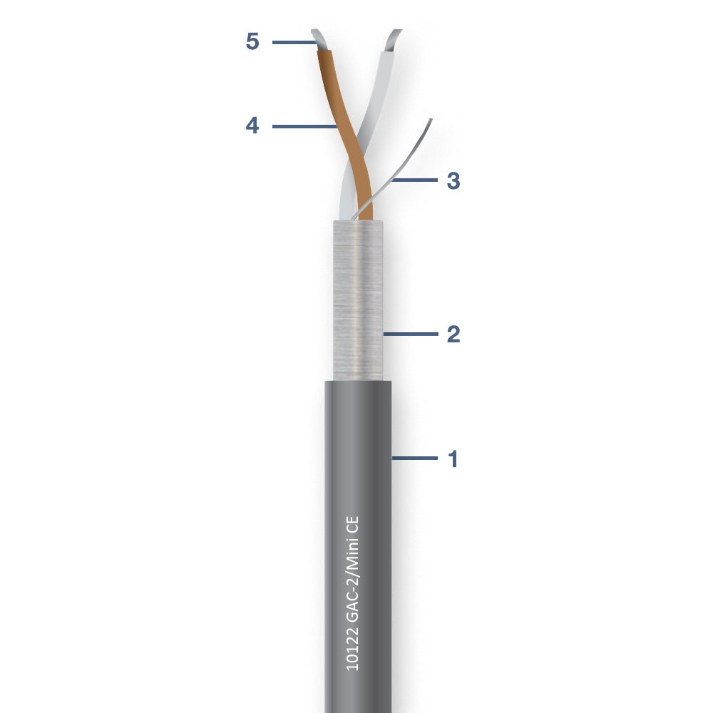 10122 GAC-2 Balanced Mini Audio Cable