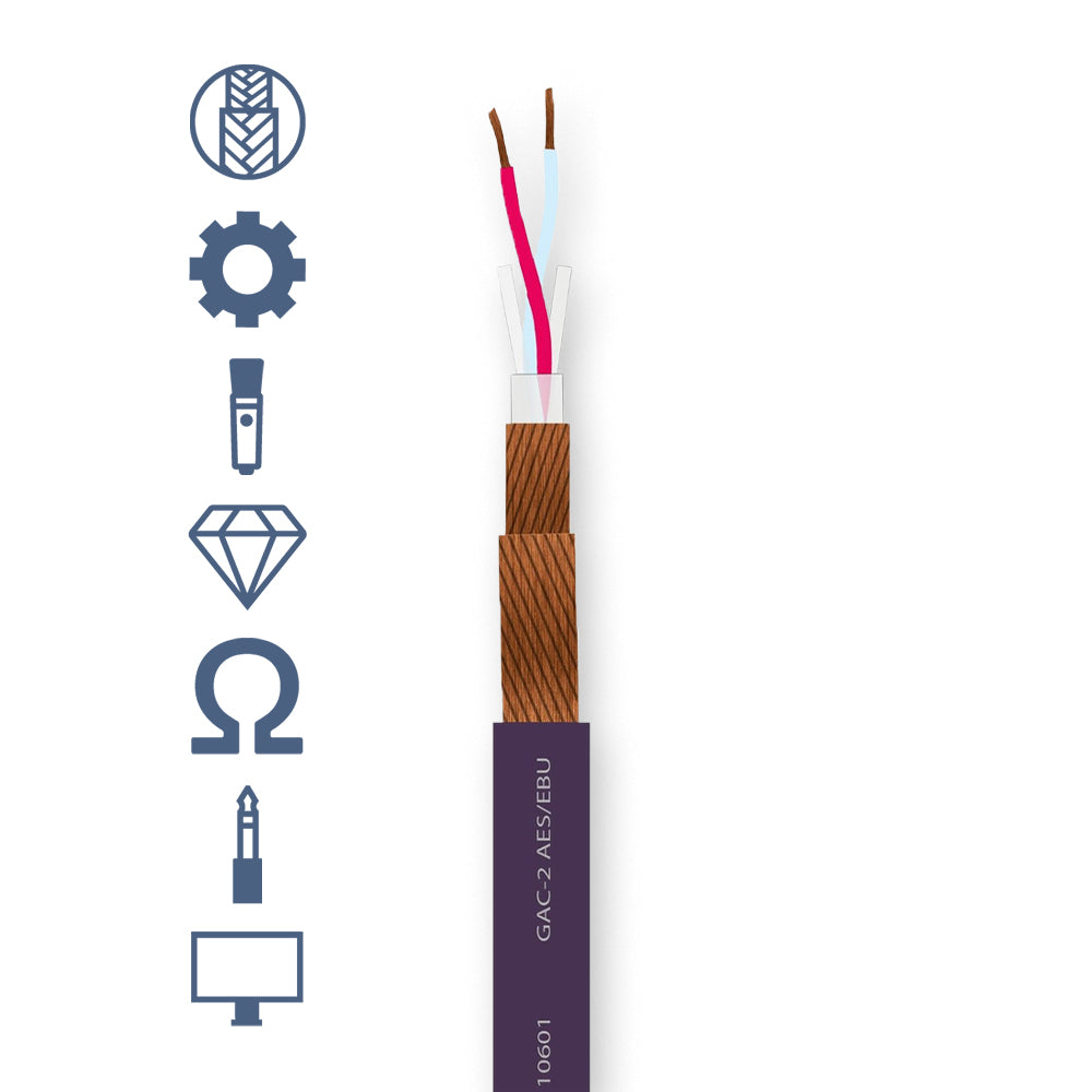 10601 GAC-2 BALANCED HYBRID DIGITAL/AUDIO CABLE