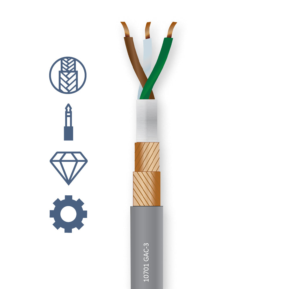 10702 GAC-3 BALANCED AUDIO CABLE