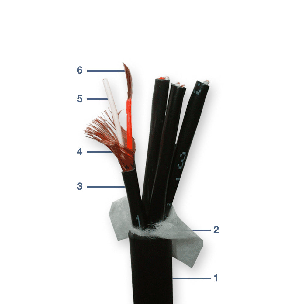34008 GAC-8 BALANCED AUDIO CABLE SNAKE