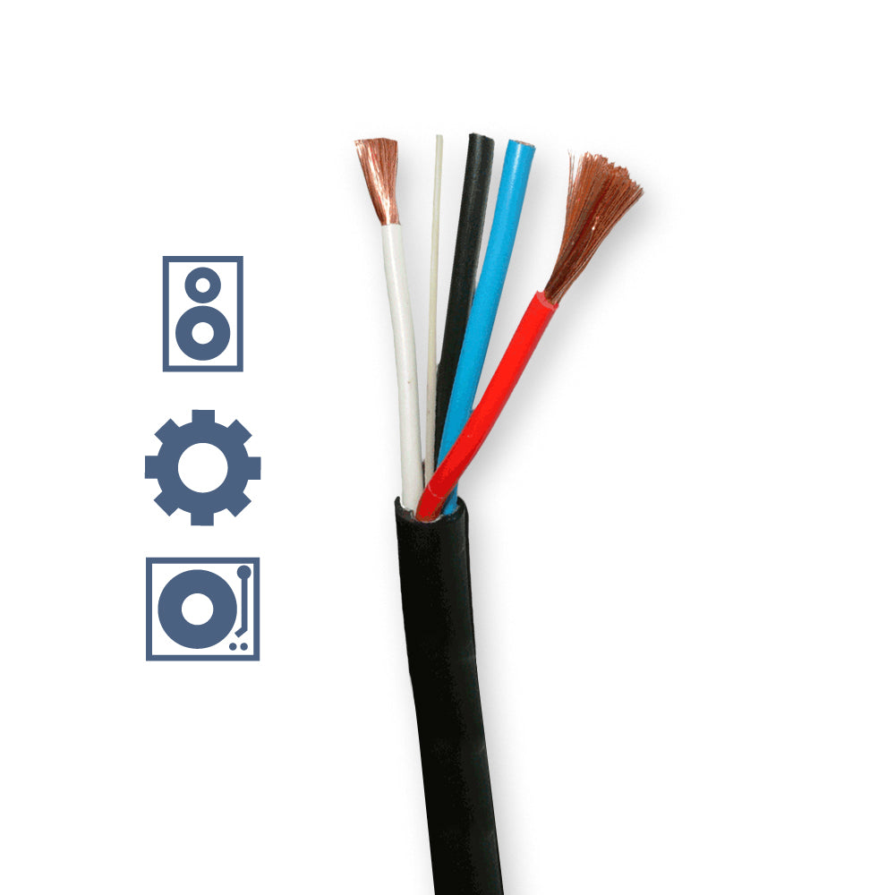 54025 SPK-1 FLEXIBLE, DOUBLE-SHIELDED UNBALANCED LOUDSPEAKER CABLE