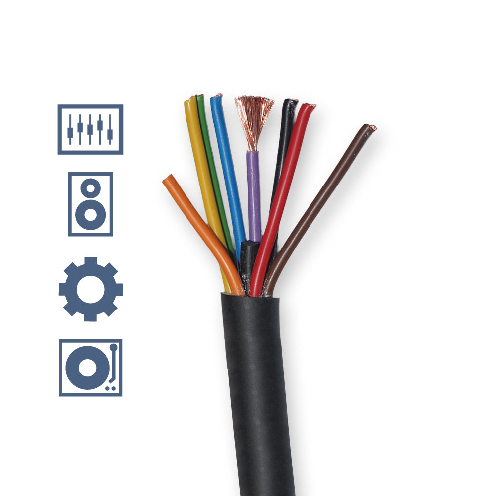 58025 SPK FLEXIBLE, LFOC, UNBALANCED LOUDSPEAKER CABLE