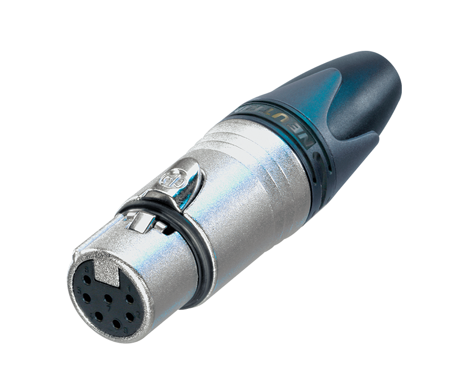 Neutrik NC7FXX 7-PIN FEMALE TUBE MIC CONNECTOR