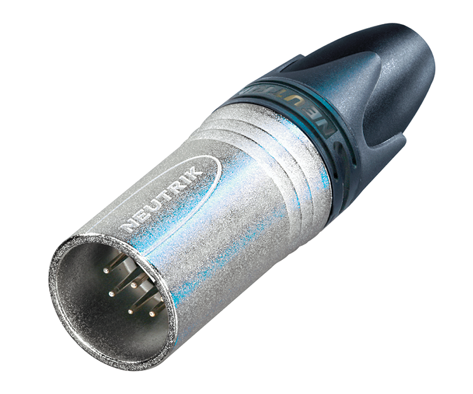 Neutrik NC7MXX 7-PIN MALE TUBE MIC CONNECTOR